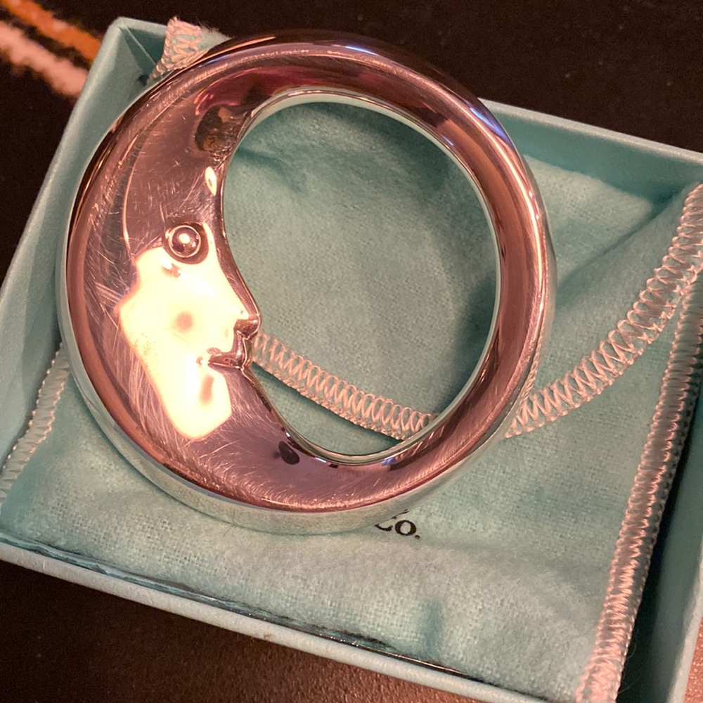 Tiffany & Co silver baby rattle